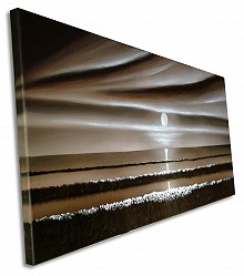 Mocha Tides Painting